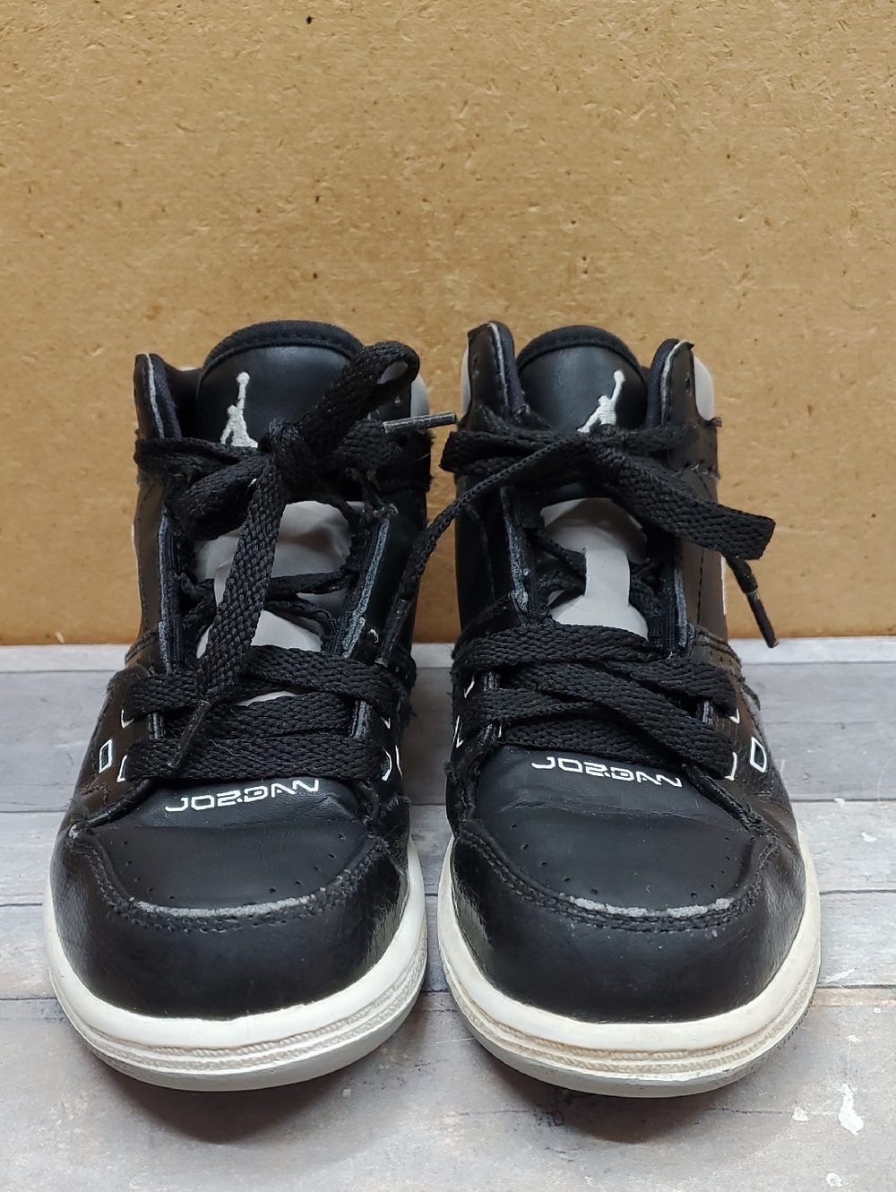 Air JORDAN 1 FLIGHT Boys Shoes 374453-033 Size 12C/18 cm